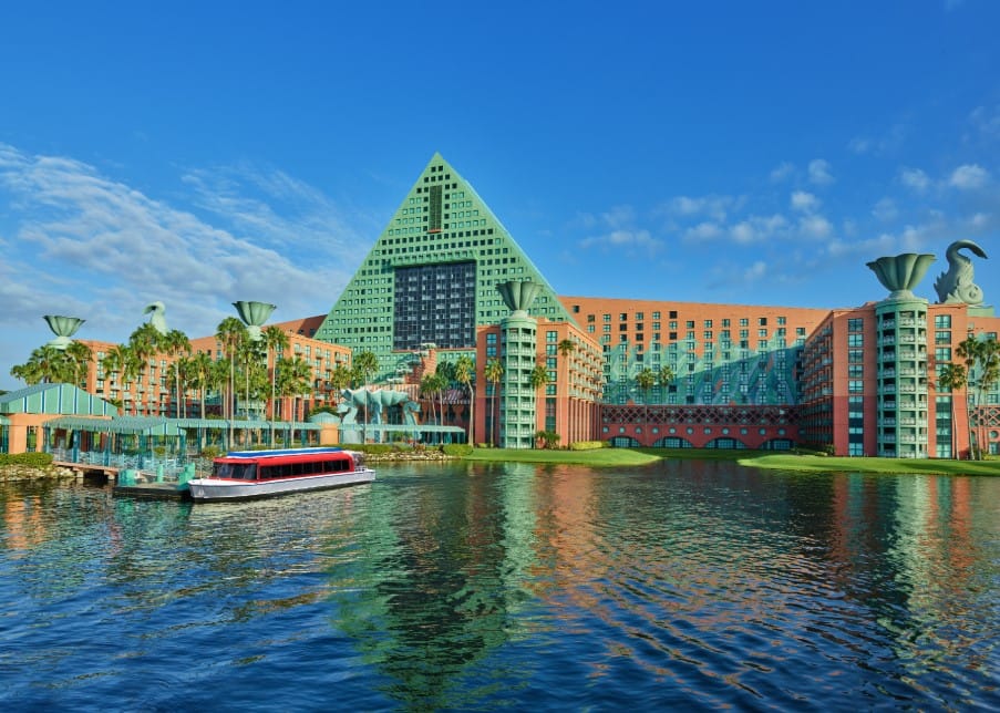 Swan & Dolphin's great location makes getting around Disney World a breeze