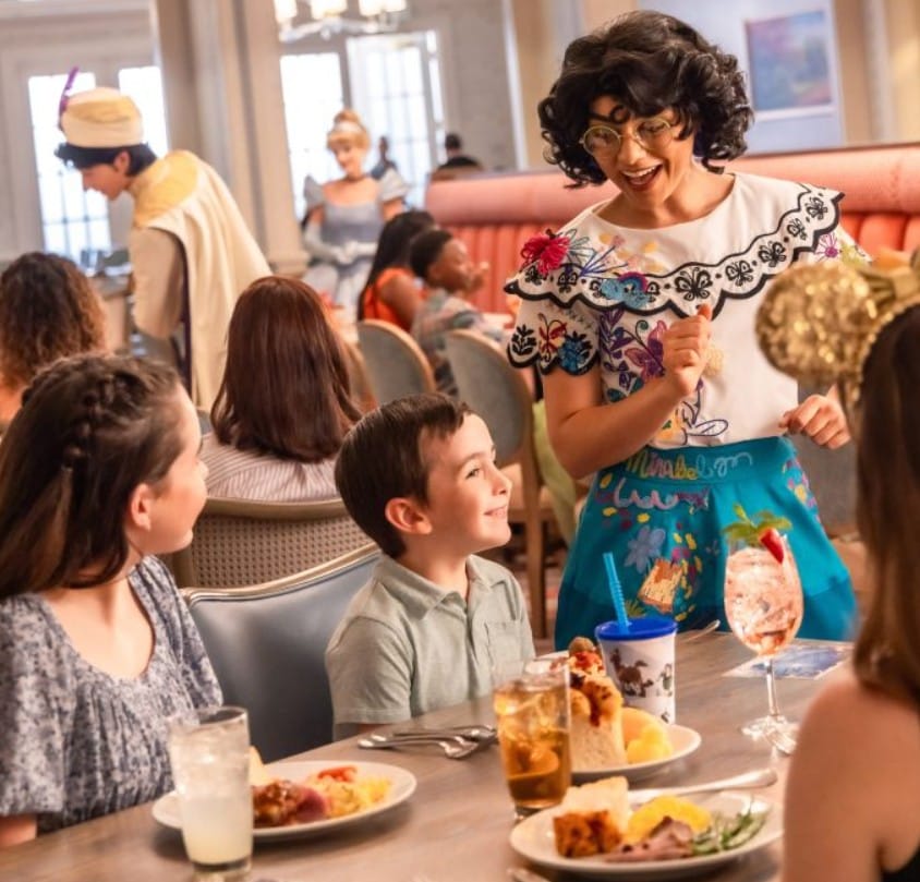 Mirabel, character dining at 1900 Park Fare, Grand Floridian Resort & Spa