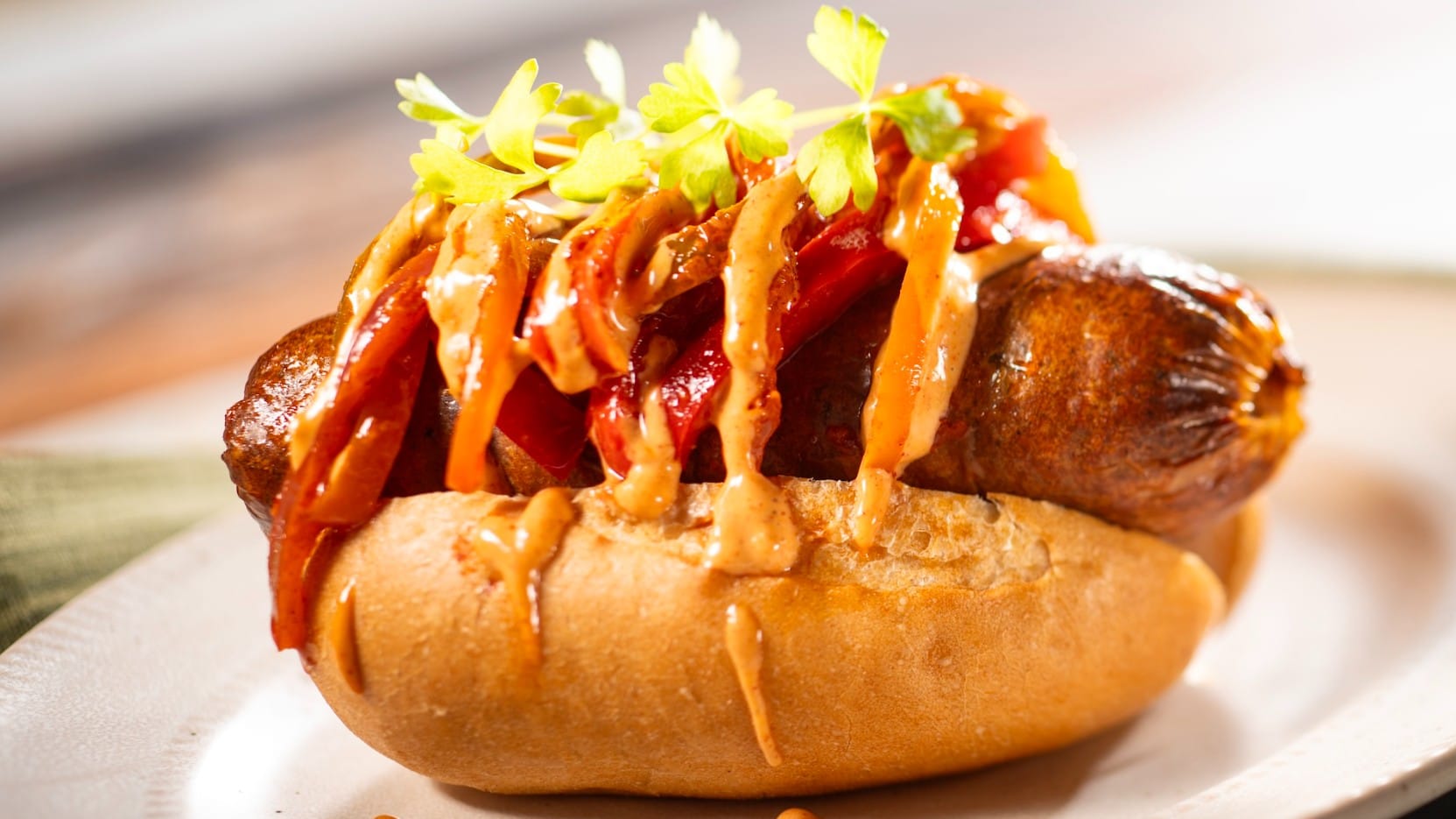 Impossible spicy sausage at EPCOT Food & Wine 2025