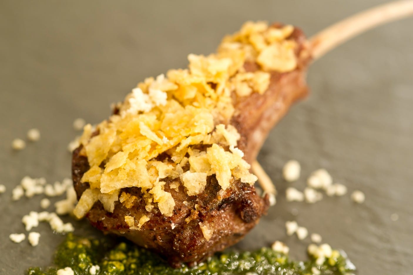 Roasted lamb chop at EPCOT Food & Wine 2025