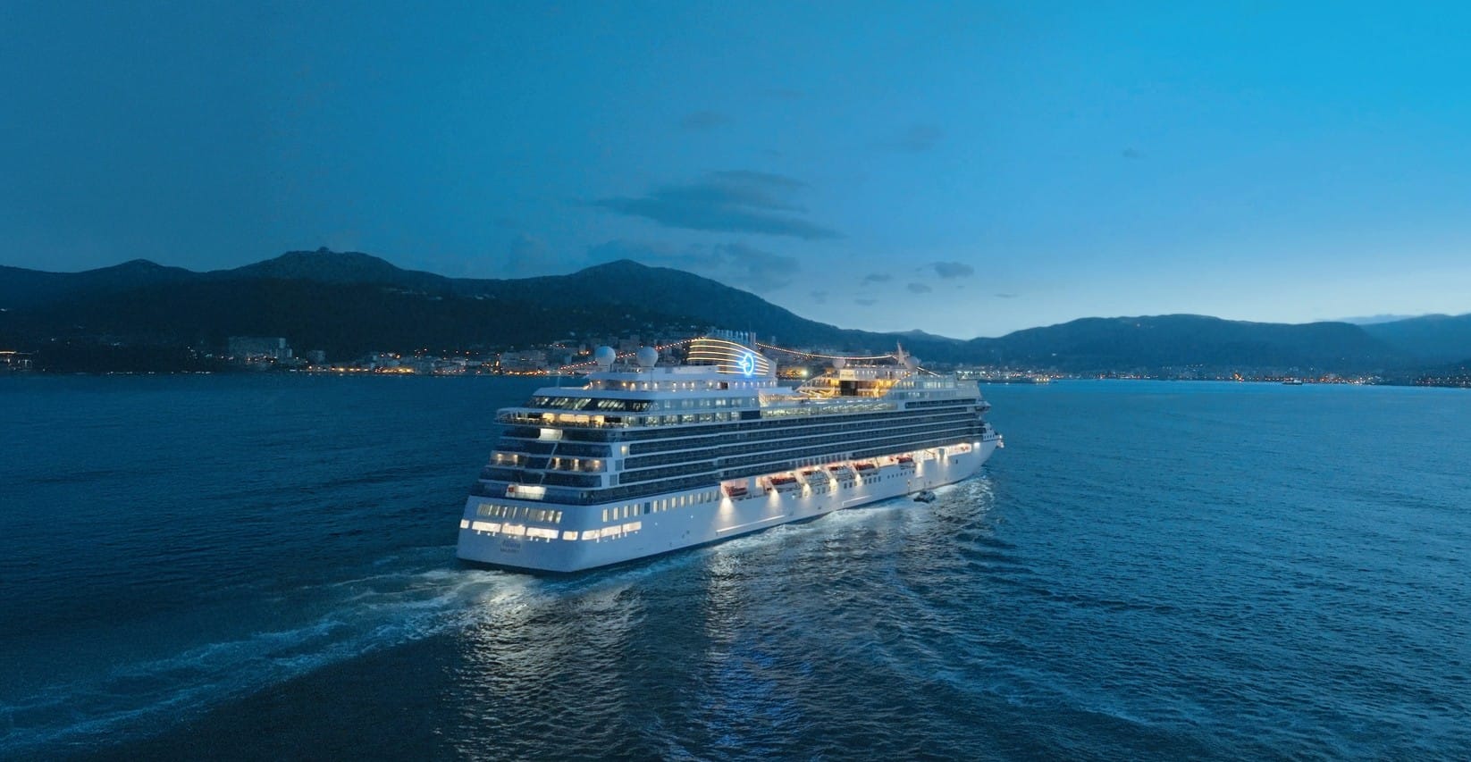 The new Oceania Allura luxury cruise ship, operated by Norwegian Cruise Line