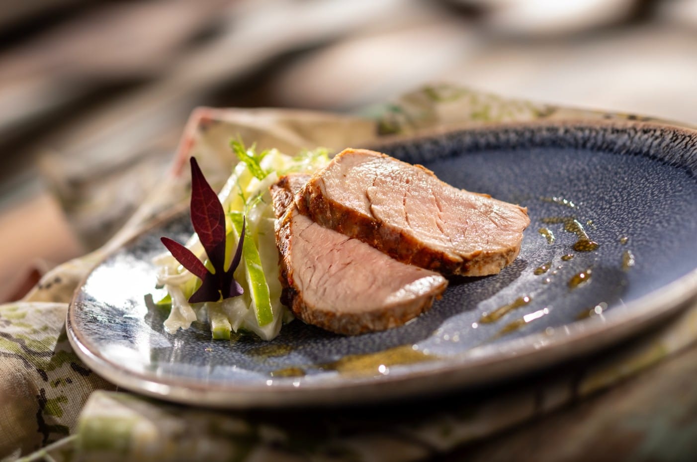 Pork tenderloin at EPCOT Food & Wine 2025