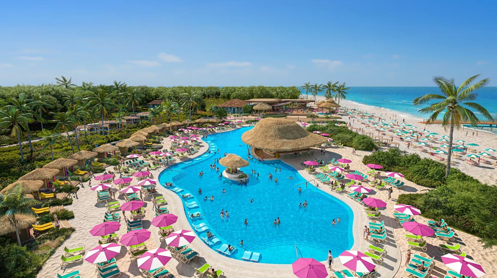 Royal Beach Club Cozumel - artist impression