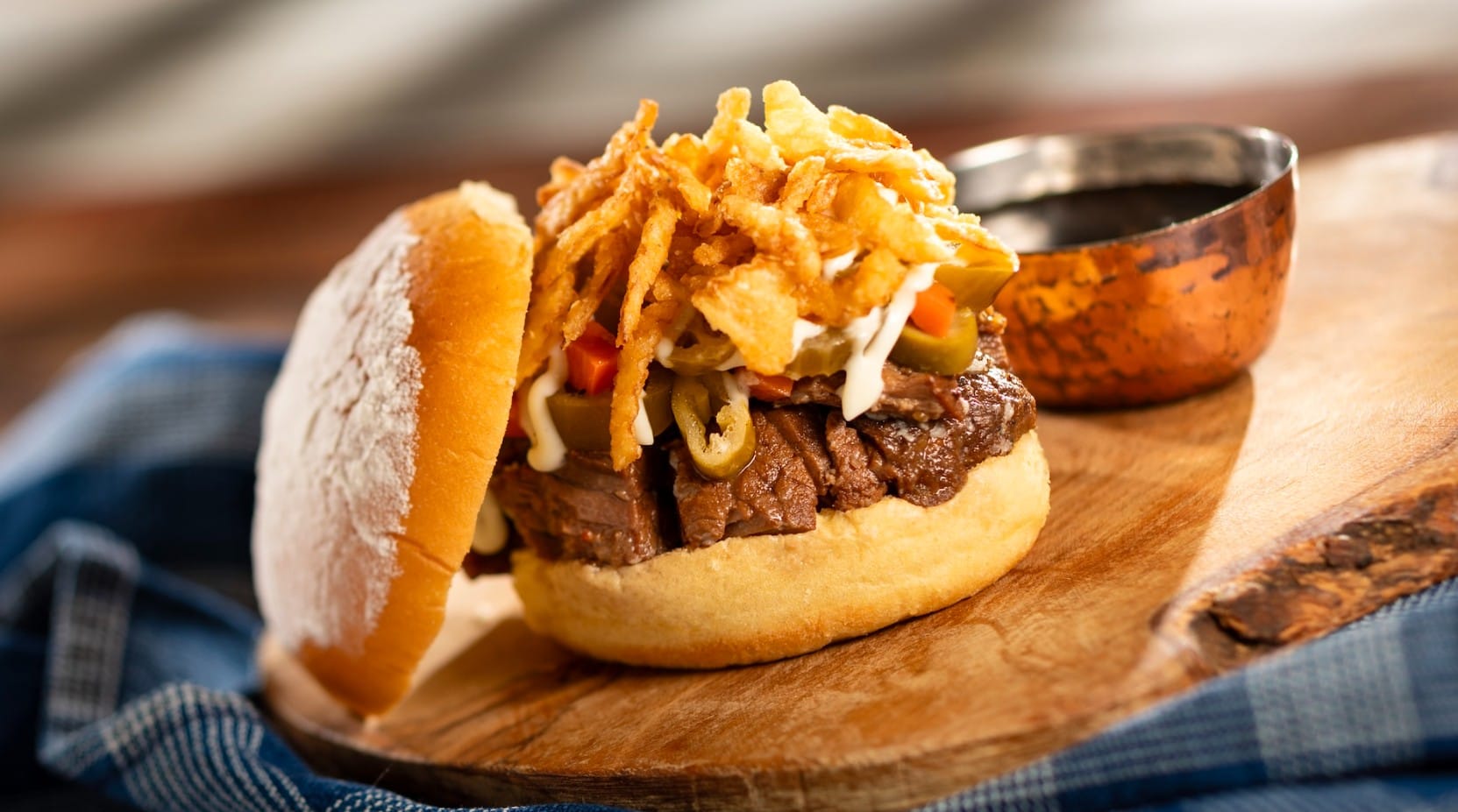 Burger slider at EPCOT Food & Wine 2025