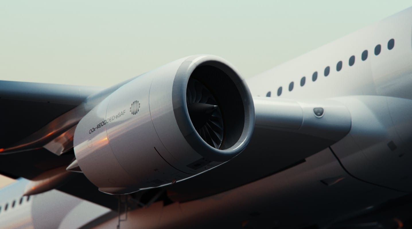 A plane engine - Image supplied by Liquid Sun