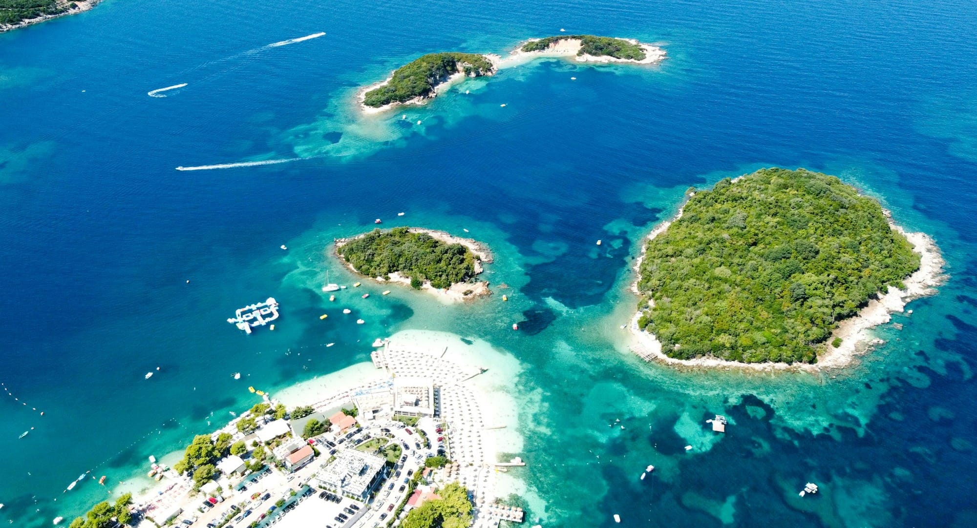 Ksamil Islands, Albania [Photo by B / Unsplash]