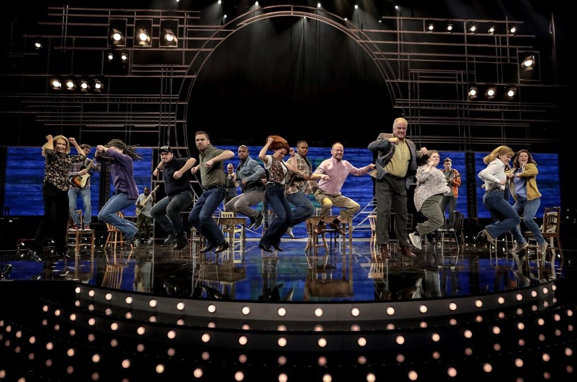 The cast of Come From Away