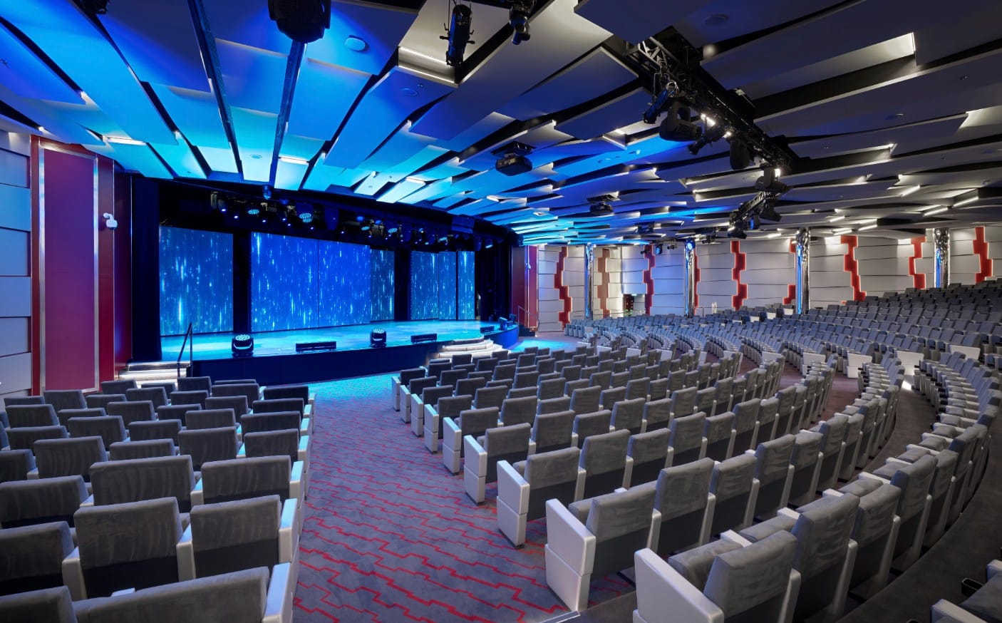 The theatre aboard Seascape
