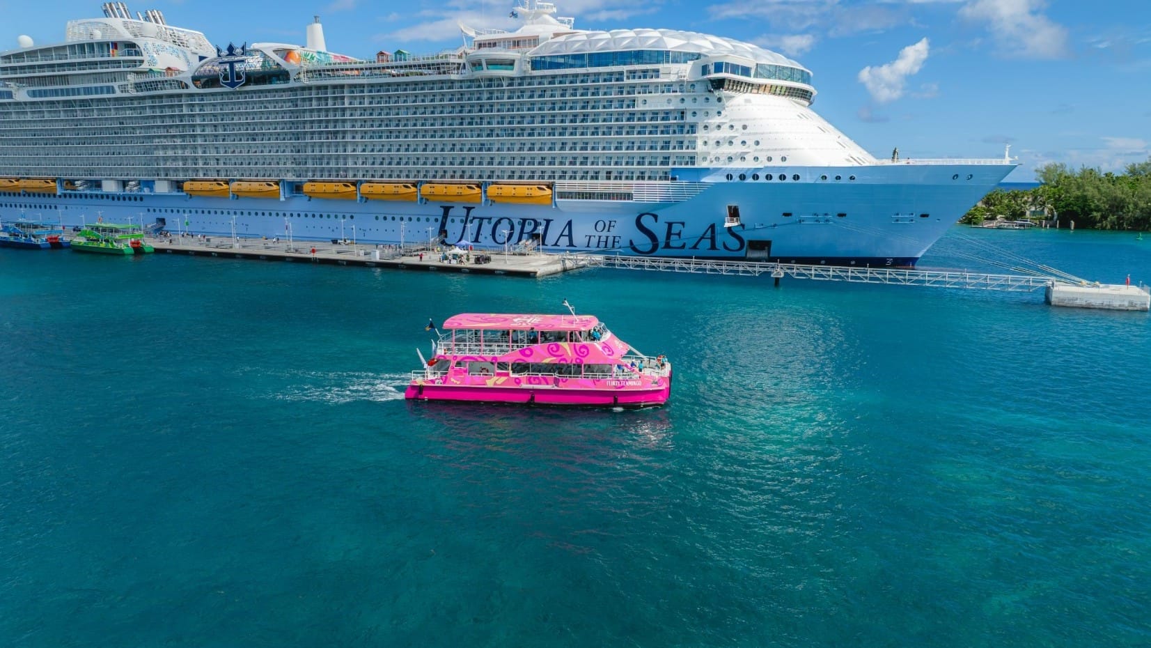 Royal Caribbean introduces Flirty Flamingo, Sassy Starfish and Twisted Turtle to Nassau