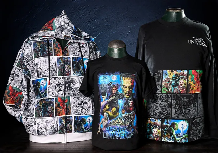 Dark Universe merchandise revealed ahead of May's opening of Epic Universe
