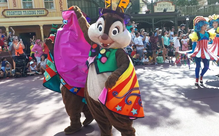 Disneyworld's Magic Kingdom parade, Orlando