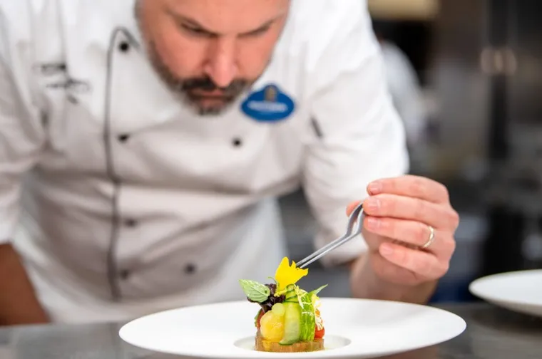 Chef artistry at Grand Floridian Resort & Spa, Victoria & Albert