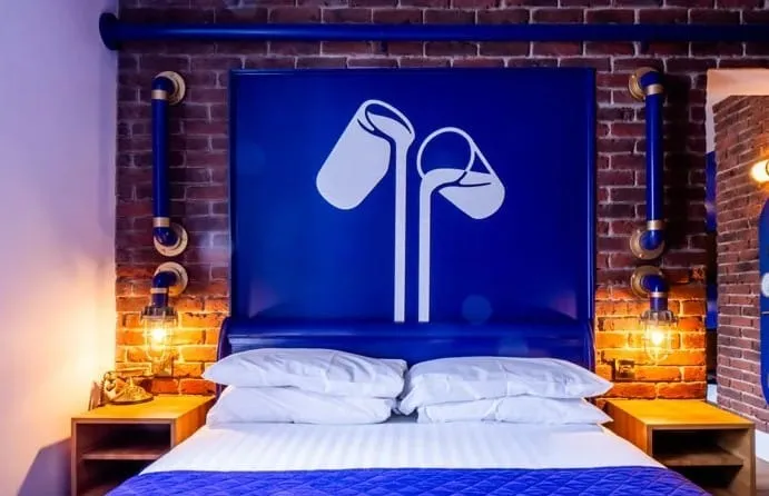 Alton Towers Hotel's Cadbury Chocolate room