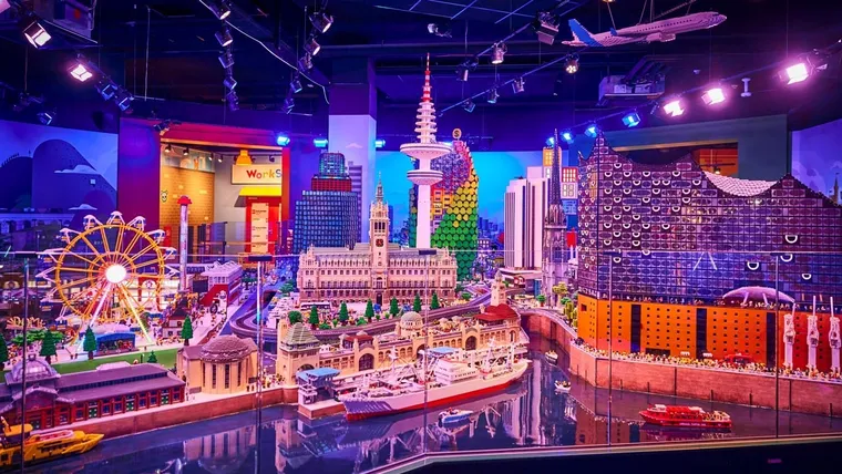 Inside a LEGO Discovery Centre