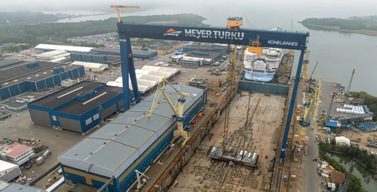 Royal Caribbean kicks off construction for its new Icon class ship