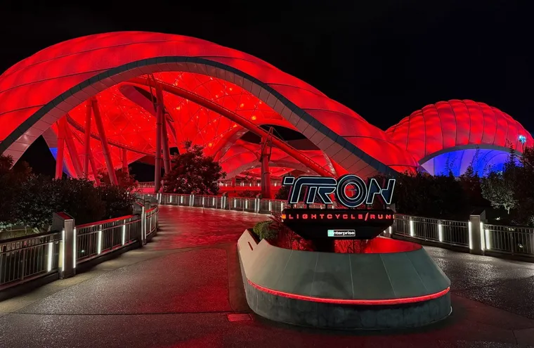 TRON: Ares overlay races into Magic Kingdom and Shanghai