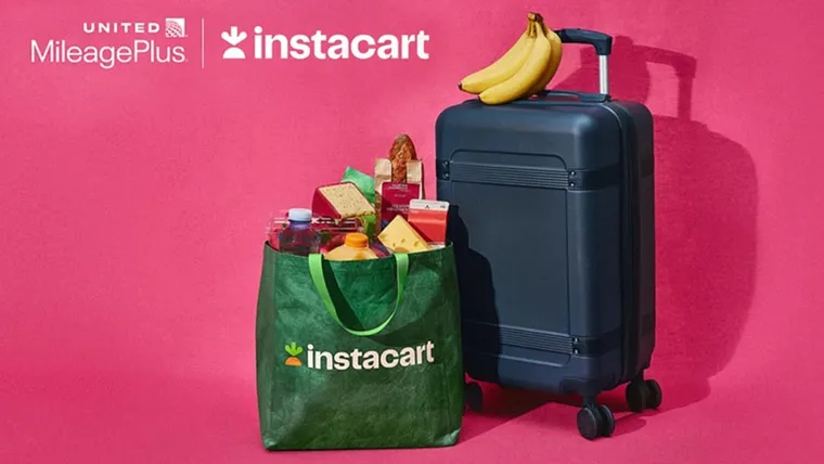 United Airlines and Instacart offer 'free delivery' to MileagePlus loyalty members